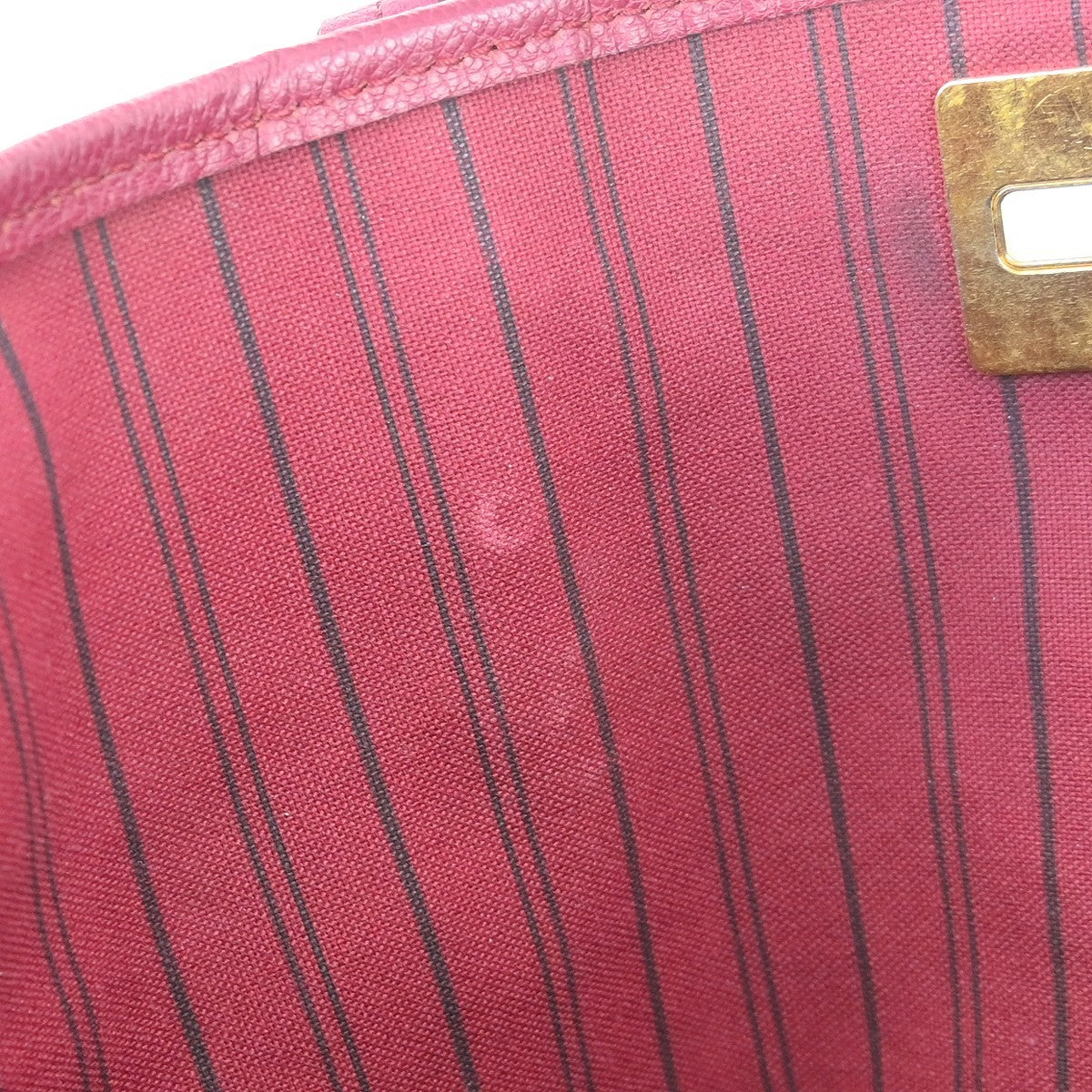 Louis Vuitton Citadine Handbag Monogram Empreinte Leather, Purple, Leather, Tote Bag