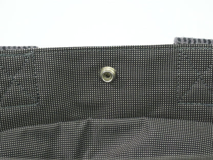 Hermes Herline Backpack Canvas, GRAY, CANVAS, Backpack