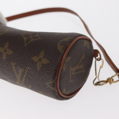 Louis Vuitton Papillon Pochette Monogram Canvas, BROWN, CANVAS, Clutche & pouche