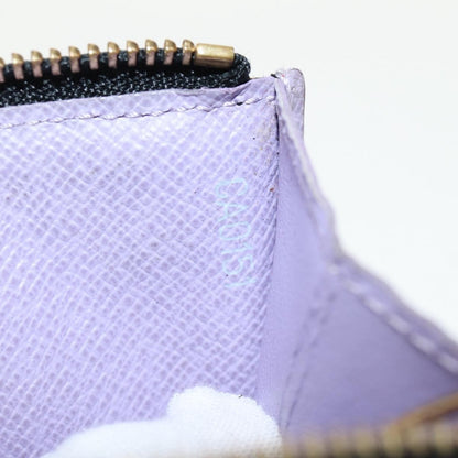 Louis Vuitton Pochette clés NM Monogram Multicolor Canvas, BLACK, CANVAS, Wallets