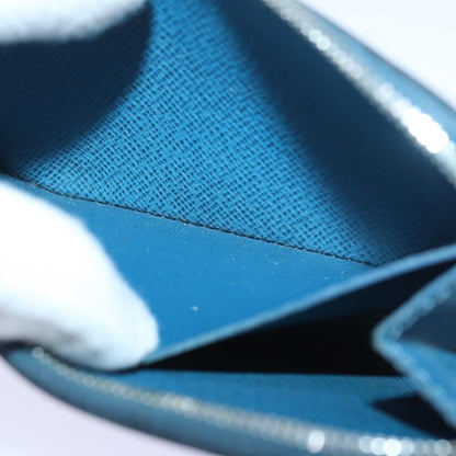 Louis Vuitton Porte-Monnaie NM Wallet Epi leather, BLUE, LEATHER, Wallets