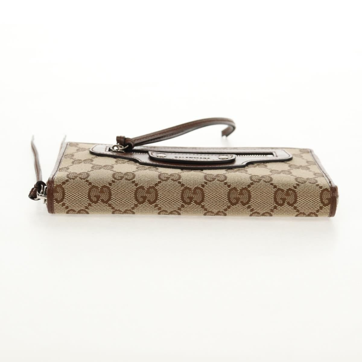 Gucci x Balenciaga The Hacker Project Neo Classic Wallet GG Canvas, BEIGE, CANVAS, Wallets