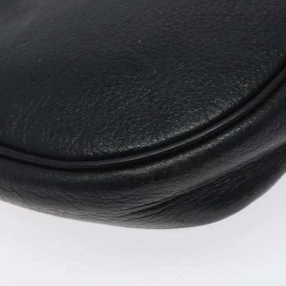 Burberry Flap Shoulder Bag Leather, BLACK, LEATHER, Shoulder bag