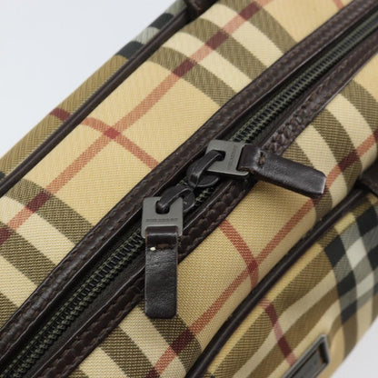 Burberry Nova Handbag Canvas, BEIGE, PVC, Handbag