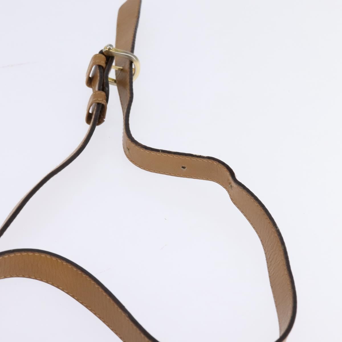 Celine Macadam Shoulder Bag PVC Leather, BEIGE, CANVAS, Shoulder bag