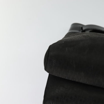 Christian Dior Vintage Trotter Horizontal Tote Canvas, BLACK, CANVAS, Tote bag