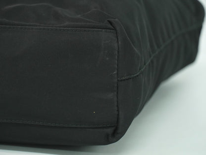 Prada Vintage Tote Tessuto, BLACK, NYLON, Tote bag