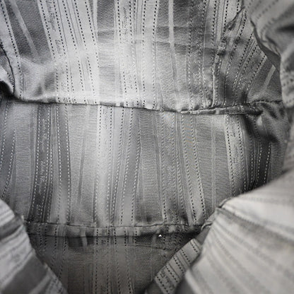 Salvatore Ferragamo Gancini handbag Leather, GRAY, LEATHER, Handbag