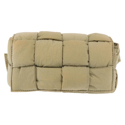 Bottega Veneta Padded Tech Cassette Crossbody Bag Intrecciato Nylon, BEIGE, NYLON, Crossbody bag