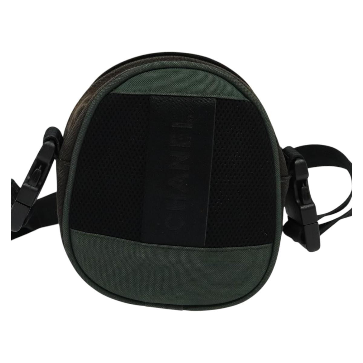 Chanel Sport Line Crossbody Bag Coated Canvas, BROWN, CANVAS, Shoulder bag