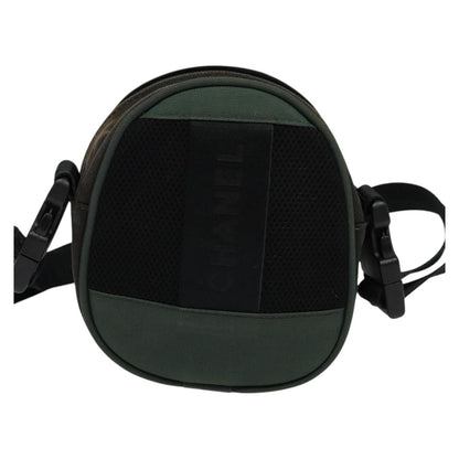 Chanel Sport Line Crossbody Bag Coated Canvas, BROWN, CANVAS, Shoulder bag