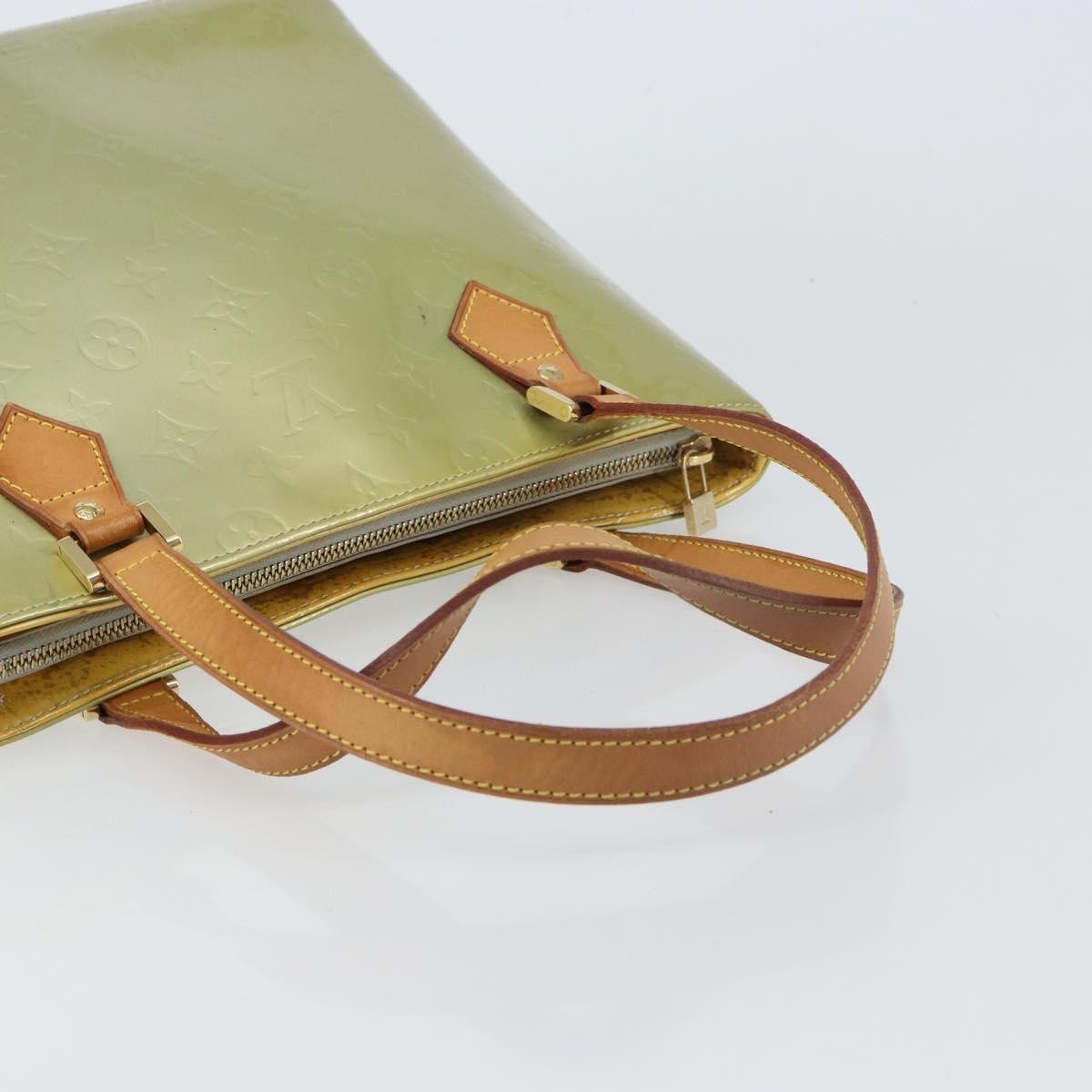 Louis Vuitton Houston Handbag Monogram Vernis, GRAY, PATENT_LEATHER, Handbag