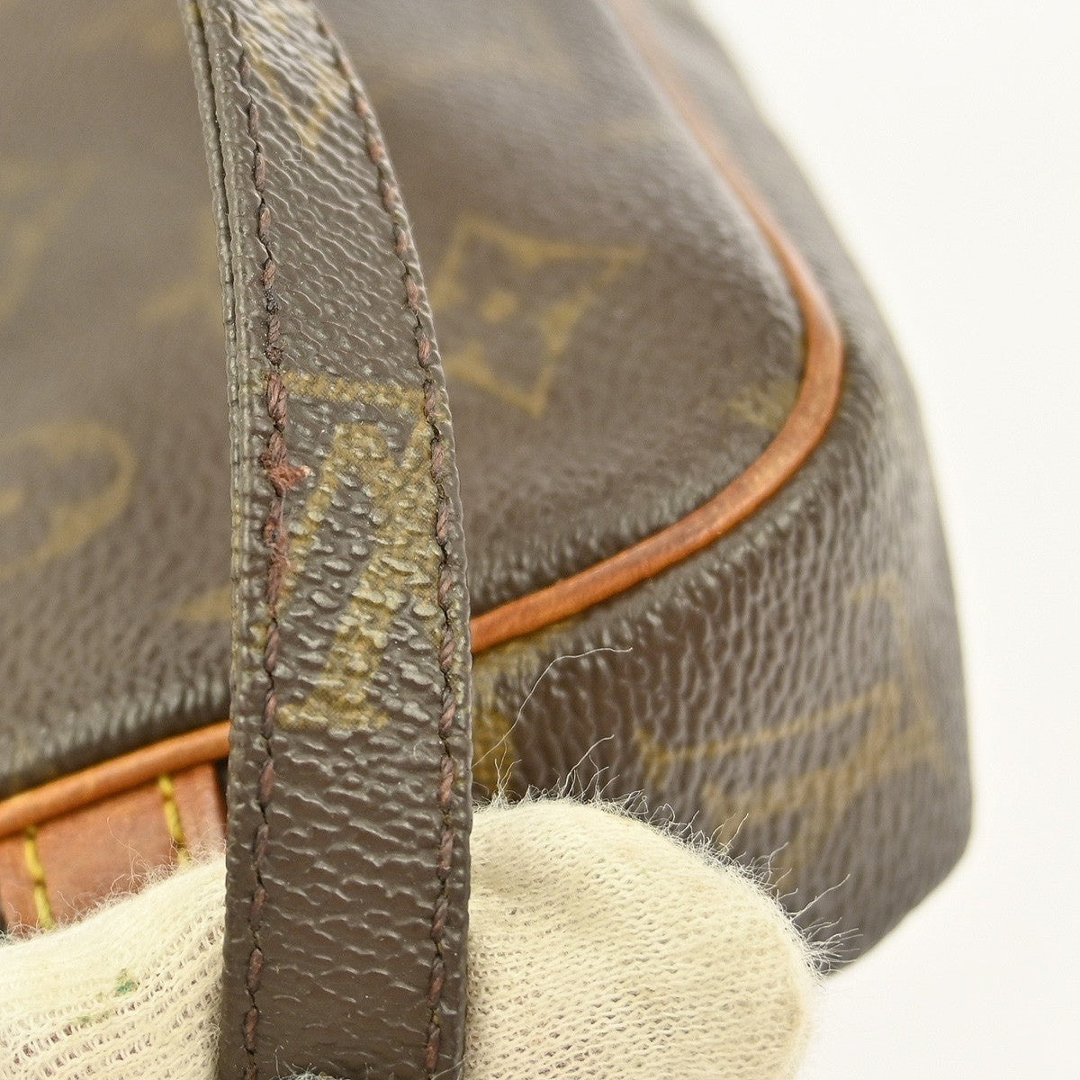 Louis Vuitton Pochette Marly Bandouliere Bag Monogram Canvas, BROWN, CANVAS, Shoulder bag