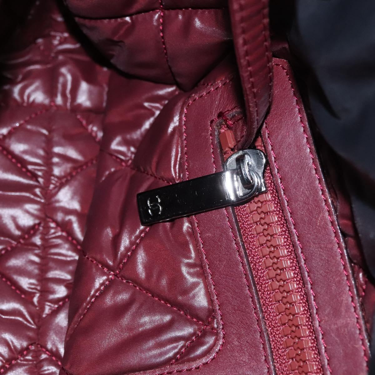 Chanel Coco Cocoon Reversible Tote Quilted Nylon, BLACK, NYLON, Tote bag