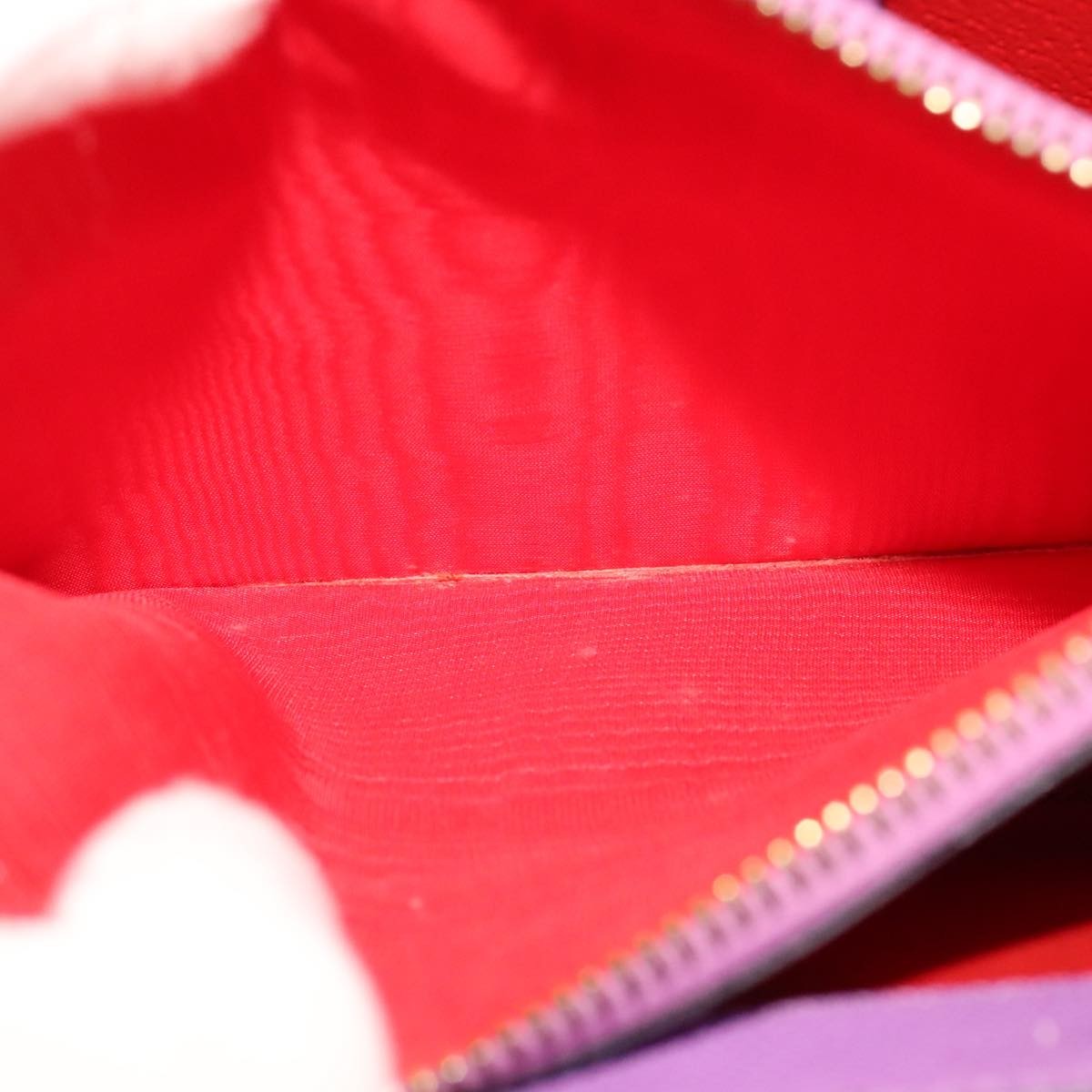 Celine Vintage turn lock shoulder bag Leather, PURPLE, LEATHER, Shoulder bag