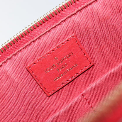Louis Vuitton Modul Handbag Damier Couleurs, RED, CANVAS, Clutche & pouche