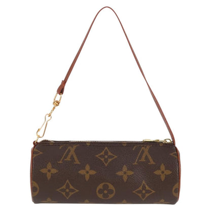 Louis Vuitton Papillon Pochette Monogram Canvas, BROWN, CANVAS, Handbag