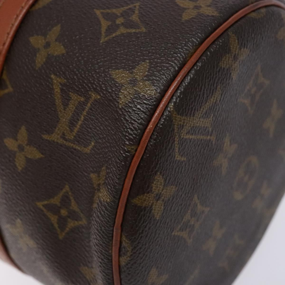 Louis Vuitton Papillon Handbag Monogram Canvas, BROWN, CANVAS, Handbag