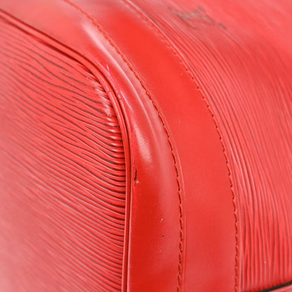 Louis Vuitton Noe Handbag Epi Leather, RED, LEATHER, Shoulder bag