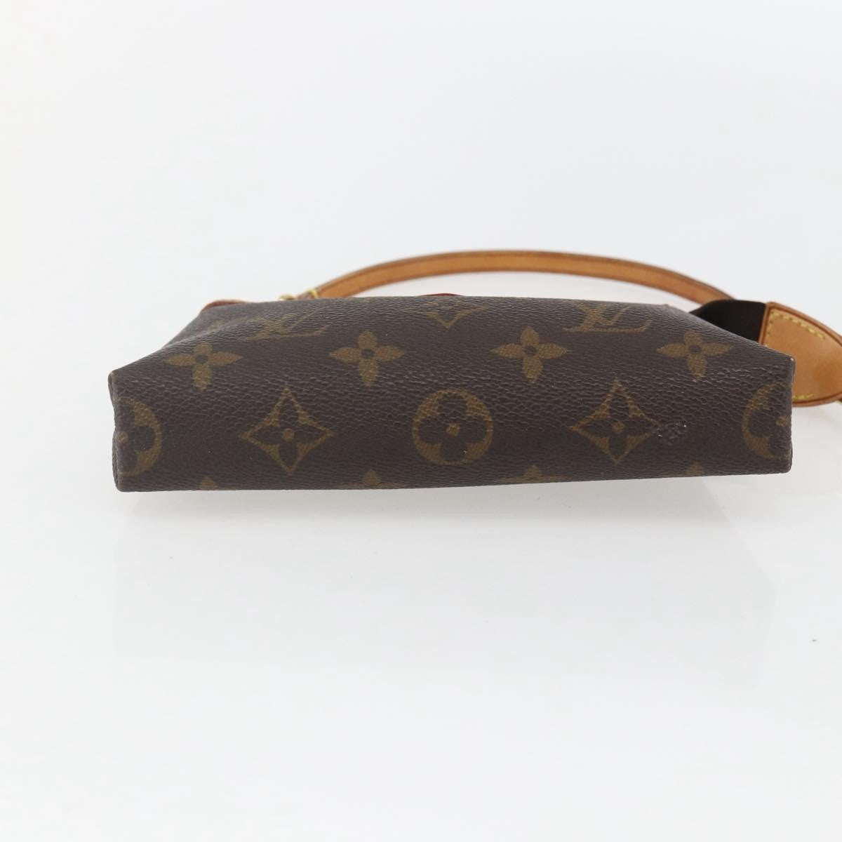 Louis Vuitton Delightful Pochette Monogram Canvas, BROWN, CANVAS, Clutche & pouche