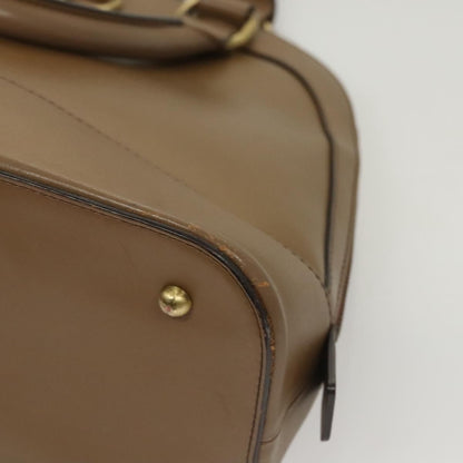 Burberry Vintage Zip Dome Bag Leather, BROWN, LEATHER, Handbag