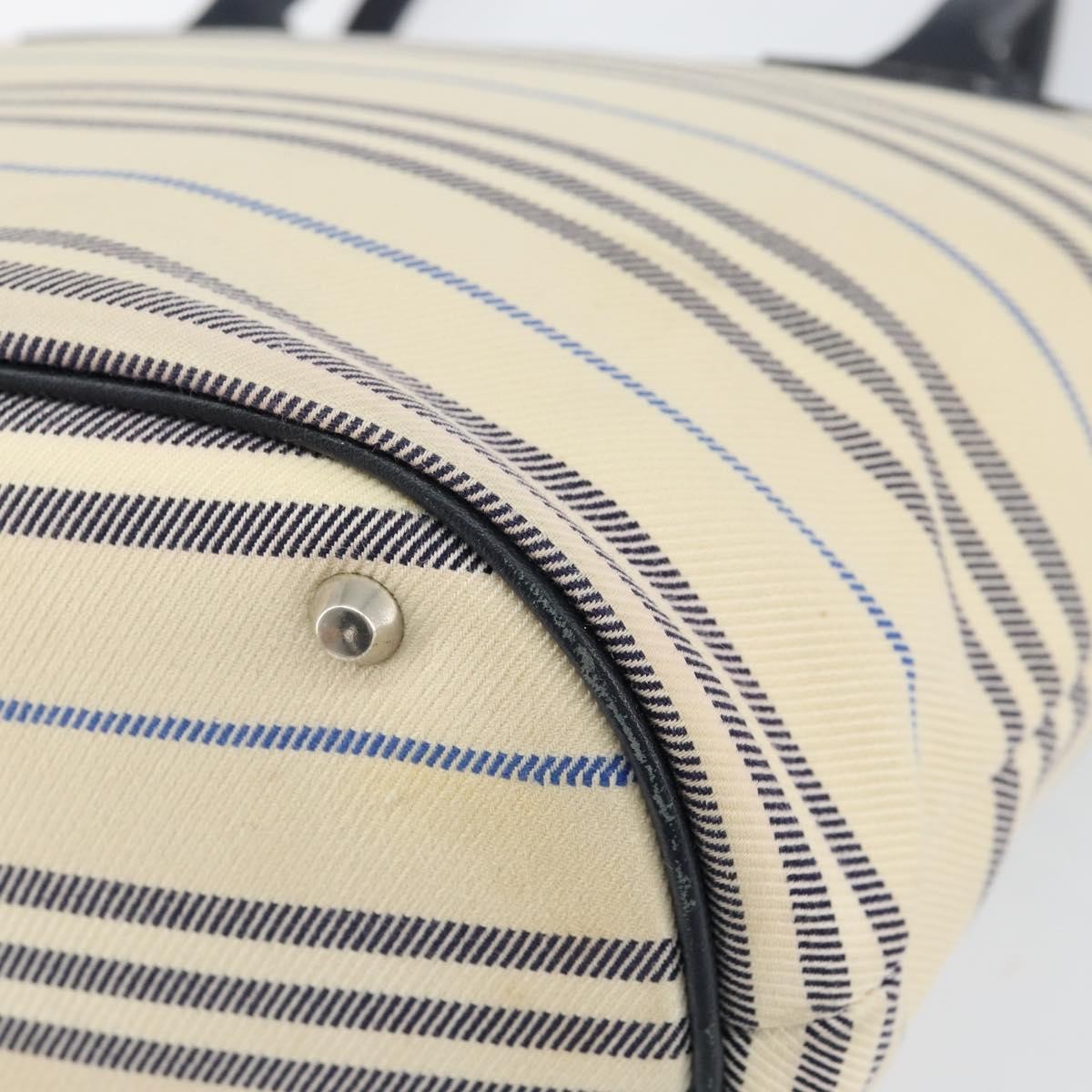 Burberry Vintage tote bag Canvas, BEIGE, CANVAS, Tote bag