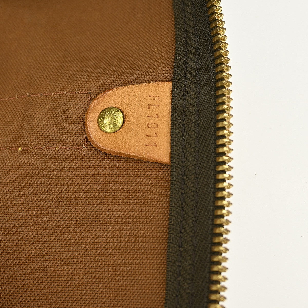 Louis Vuitton Keepall Bag Monogram Canvas, BROWN, CANVAS, Travel bag