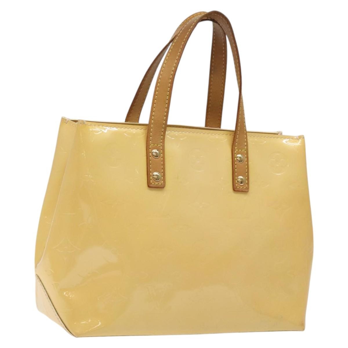 Louis Vuitton Reade Handbag Monogram Vernis, PINK, PATENT_LEATHER, Handbag