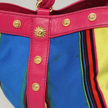 Versace Vintage Shoulder Bag Canvas, MULTICOLOUR, CANVAS, Shoulder bag