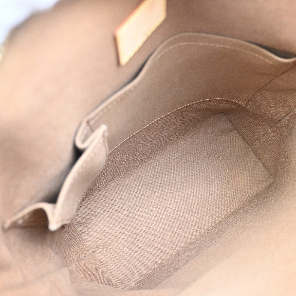 Louis Vuitton Lockit Handbag Monogram Canvas, BROWN, CANVAS, Handbag