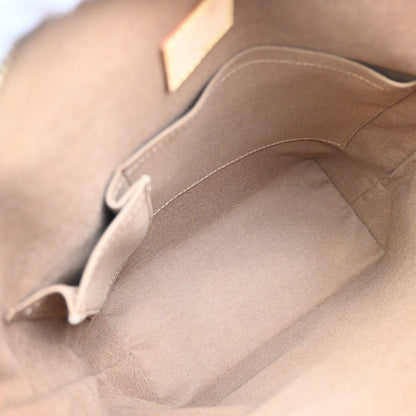 Louis Vuitton Lockit Handbag Monogram Canvas, BROWN, CANVAS, Handbag