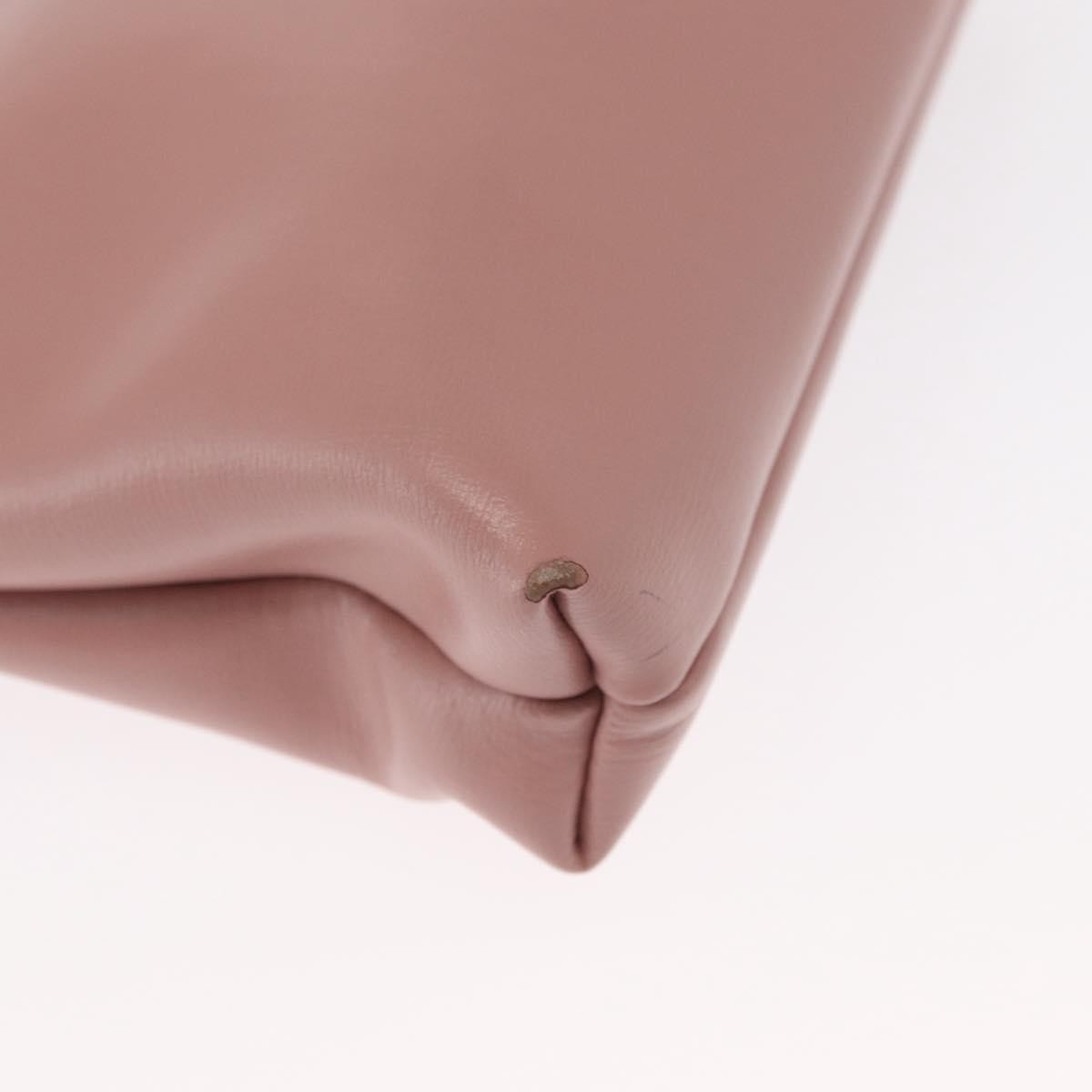 Salvatore Ferragamo Vala Shoulder Bag Leather, PINK, LEATHER, Shoulder bag