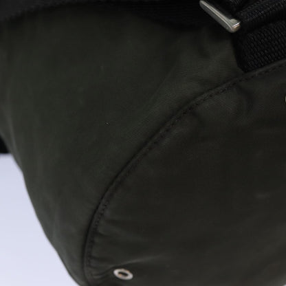 Prada Vintage Shoulder Bag Tessuto, KHAKI, NYLON, Shoulder bag