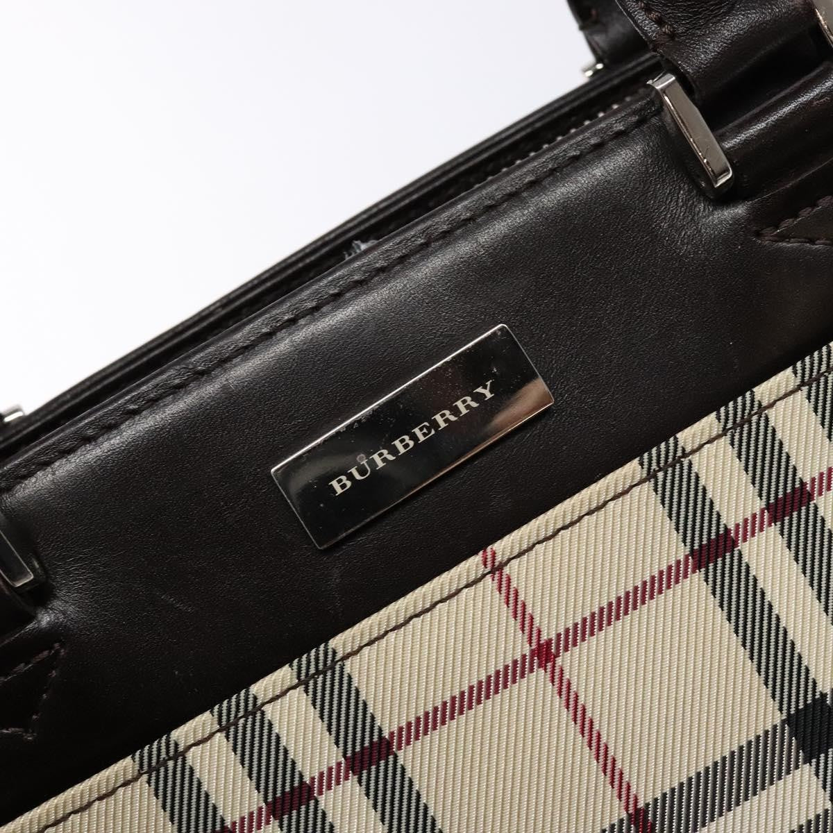 Burberry Nova Check Tote Canvas and Leather, BEIGE, NYLON, Tote bag
