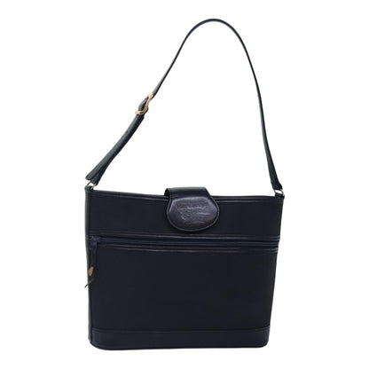 Burberry Vintage Shoulder Bag Nylon, NAVY, NYLON, Shoulder bag