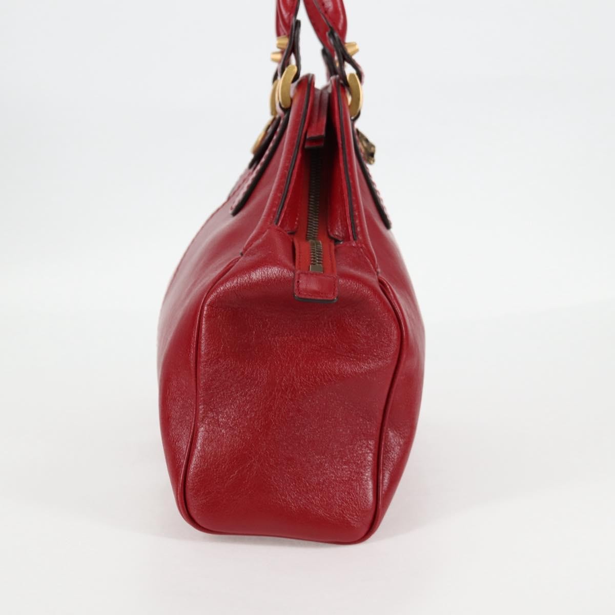 Gucci Rebelle leather red leather, RED, LEATHER, Handbag