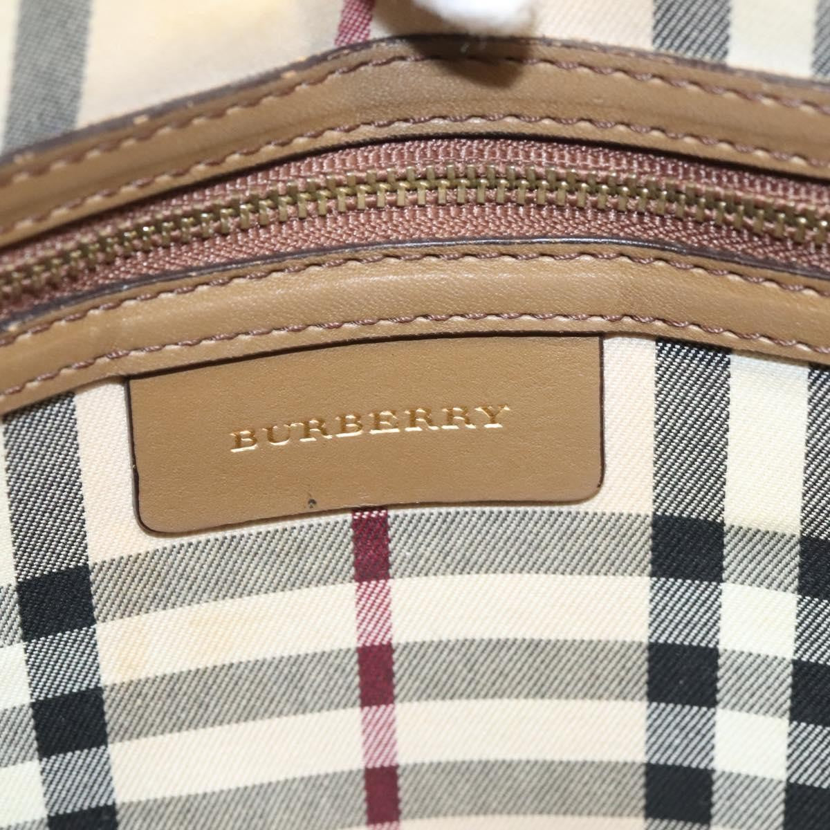 Burberry Vintage Zip Dome Bag Leather, BROWN, LEATHER, Handbag