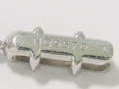 Cartier C Heart de Cartier Pendant Necklace 18K White Gold with Diamond, SILVER, WHITE_GOLD, Necklace