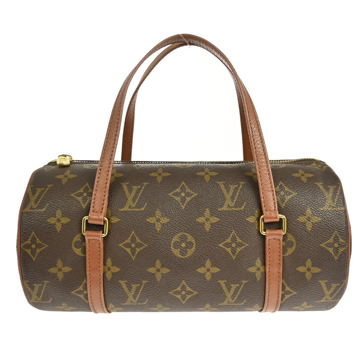 Louis Vuitton Papillon Handbag Monogram Canvas, BROWN, CANVAS, Handbag