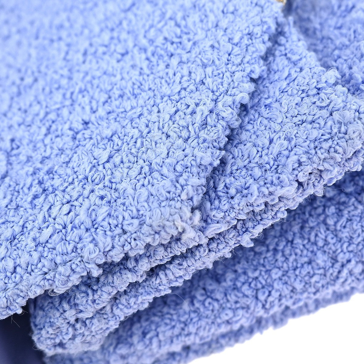 Bottega Veneta Clip Flap Bag Boucle with Crystals, BLUE, CANVAS, Shoulder bag