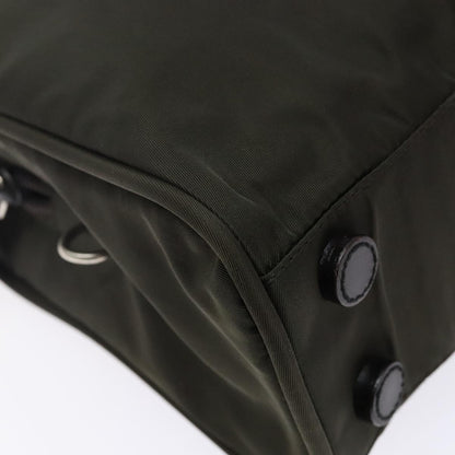 Prada Bowling Shoulder Bag Tessuto, KHAKI, NYLON, Shoulder bag