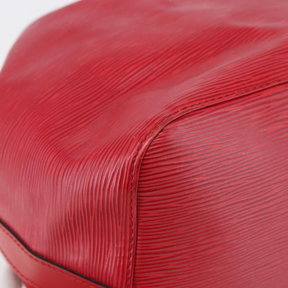 Louis Vuitton Petit Noe Handbag Epi Leather, RED, LEATHER, Handbag