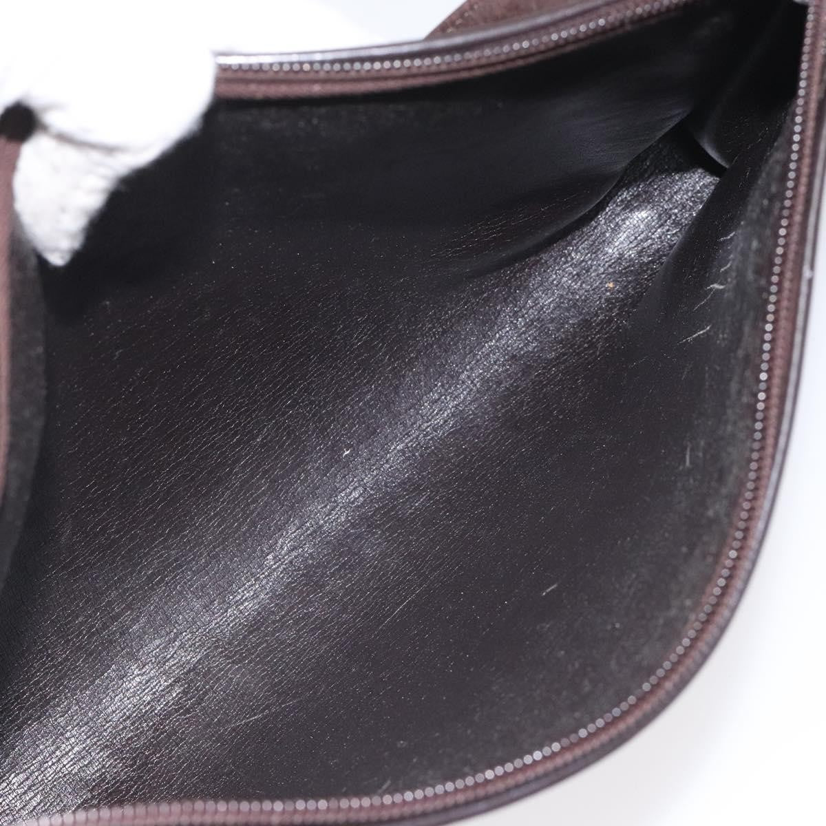 Christian Dior Vintage Trotter Shoulder Bag Canvas, BROWN, CANVAS, Shoulder bag