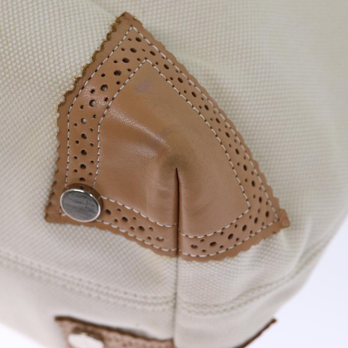 Burberry Blue Label Tote Bag Canvas, BEIGE, CANVAS, Tote bag