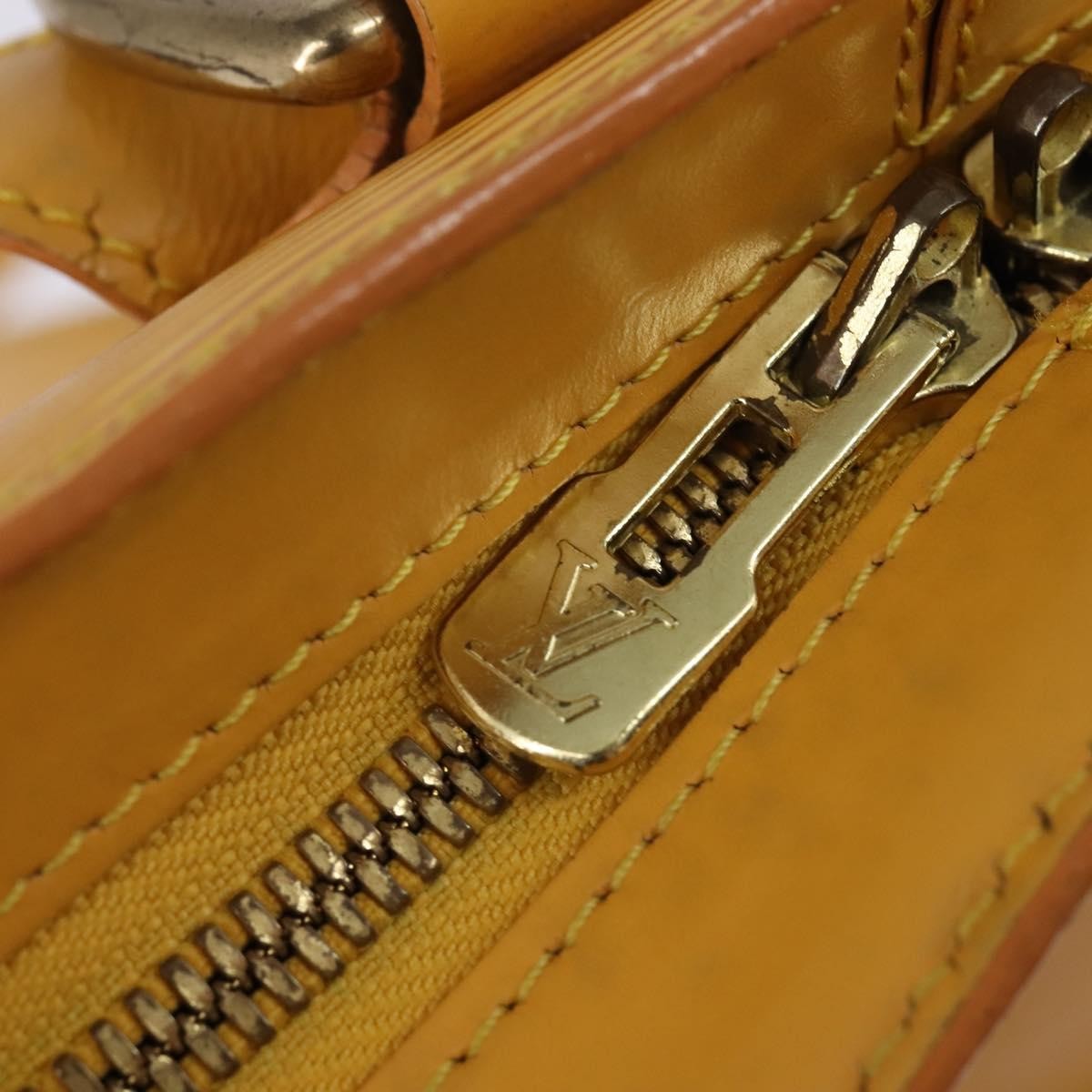 Louis Vuitton Gobelins Backpack Epi Leather, YELLOW, LEATHER, Backpack