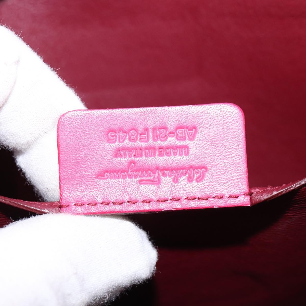 Salvatore Ferragamo Sofia Satchel Leather, PINK, LEATHER, Handbag