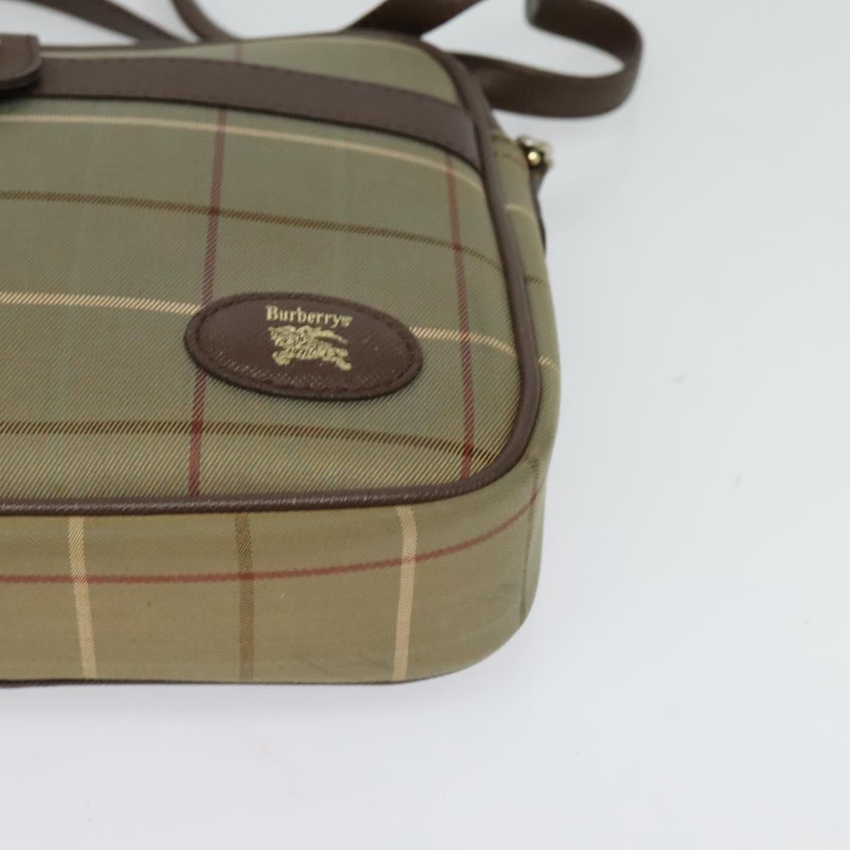 Burberry Nova check Shoulder bag Canvas, BROWN, CANVAS, Shoulder bag