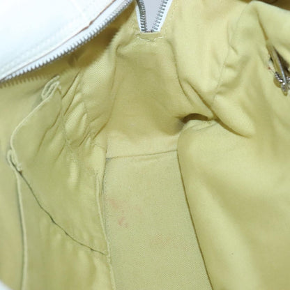 Salvatore Ferragamo Gancini Buckle Shoulder Bag Leather, WHITE, LEATHER, Shoulder bag