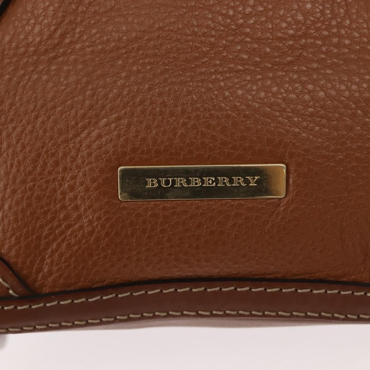 Burberry Orchard Bag Smooth Leather, BROWN, LEATHER, Handbag