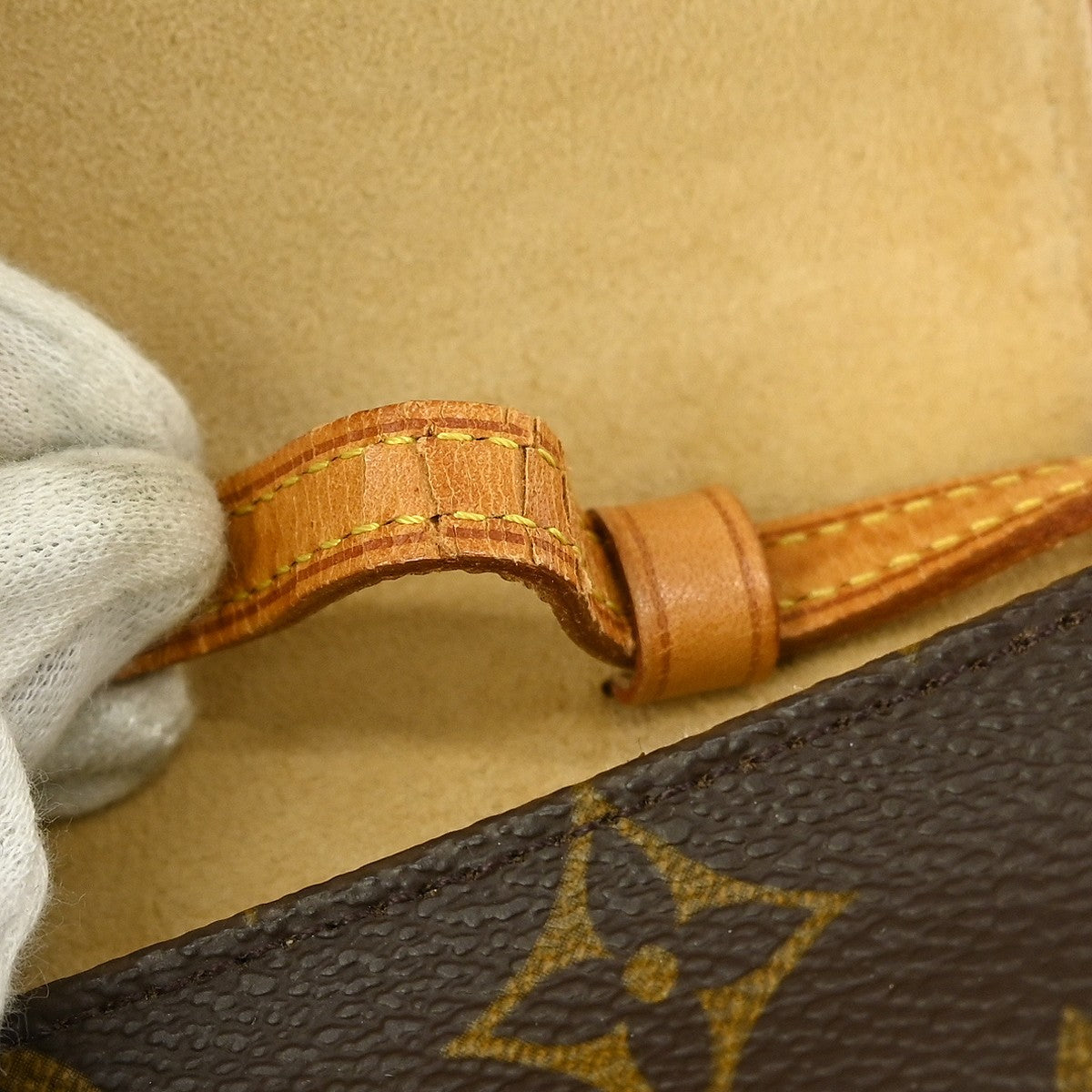 Louis Vuitton Twin Handbag Monogram Canvas, BROWN, CANVAS, Clutche & pouche